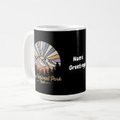 Wandern Zion Nationalpark California Kaffeetasse (Vorderseite Links)