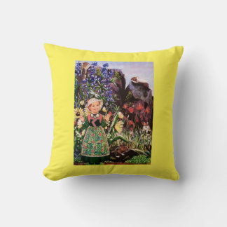 Wandern zu Besuch "Ms Elizabeth" Pillow Kissen
