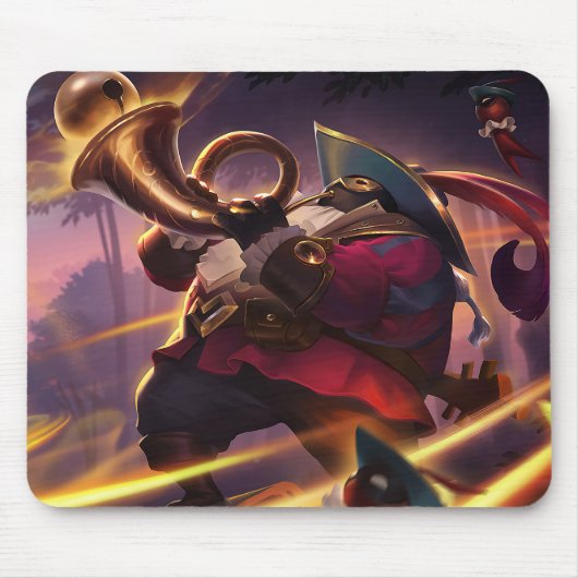 Wandernde Caretaker Gaming Mousepad | Personalisie (Vorne)