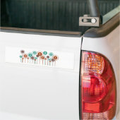 Wandernde Gänseblümchen Autoaufkleber (Auf Lkw)