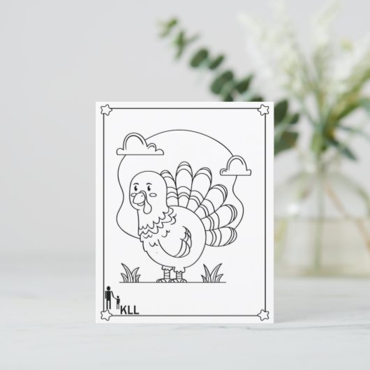 Wandernde Putenfarbseiten (Stehend Vorderseite)