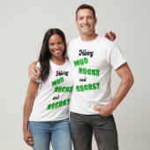 Wandernde Schlammfelsen und Bedauern T-Shirt (Unisex)