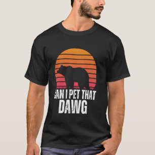 Wandernder Bär Meme Camping Dawg Frauen Kann ich d T-Shirt