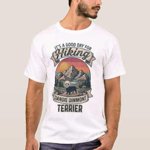 Wandernder Dandie Dinmont Terrier Gebirgs Hund T-Shirt