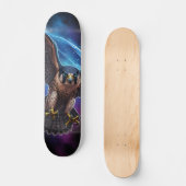 Wandernder Falke Skateboard (Vorderseite)