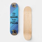 Wandernder Falke Skateboard (Vorderseite)