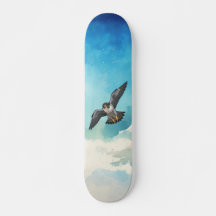 Wandernder Falke Skateboard