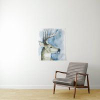 Wandernder Hirsch - Aquarell