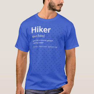 Wandernder Lustige Definition Geschenk Freund T-Shirt
