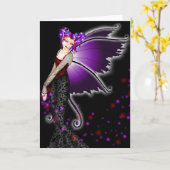 "Wandernder Stern II" leere Gruß-Karte Karte (Gelbe Blume)