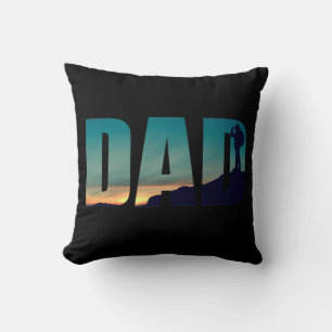 Wandernder Vater Geschenk Kissen