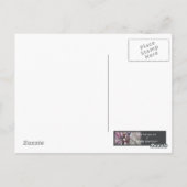 Wanderndes Gothic Vampir Postkarte (Rückseite)