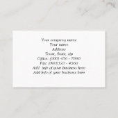 Wanderozeanien, 3,54" x 2,165" Visitenkarte (Rückseite)