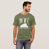 Wanderreisen - Cooler Ruhestand mit WTF T-Shirt (Vorne ganz)