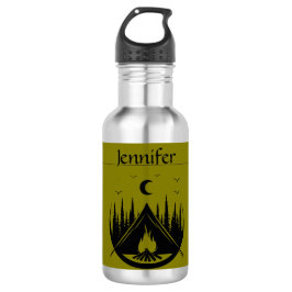 Wanderrost Wasserflasche aus nicht rostendem Stahl