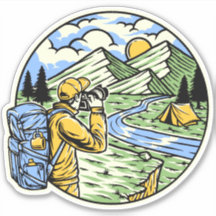 Wanderrucksack Camping Naturfotograf