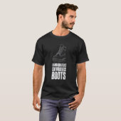 Wanderschuhe T-Shirt (Vorne ganz)