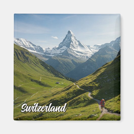 WanderSchweiz Matterhorn Magnet (Vorne)