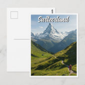 WanderSchweiz Matterhorn Postkarte (Vorne/Hinten)