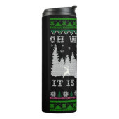 Wanderspass Ugly Weihnachten Thermosbecher (Nach links gedreht)