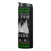 Wanderspass Ugly Weihnachten Thermosbecher (Nach rechts gedreht)