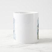 Wanderstag - Wasserfarbe Jumbo-Tasse (Vorderseite)