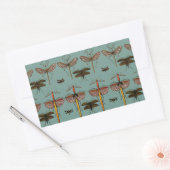 Wandersticks, Katydids und Libellen Rechteckiger Aufkleber (Umschlag)