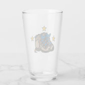 Wanderstiefel Glas (Rückseite)