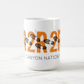 Wanderstiefel Grand Canyon R2R2R Erlebnis Souvenir Kaffeetasse (Mittel)