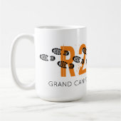 Wanderstiefel Grand Canyon R2R2R Erlebnis Souvenir Kaffeetasse (Links)