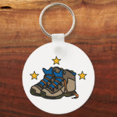 Wanderstiefel Schlüsselanhänger (Vorderseite)