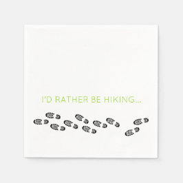 Wanderstiefel Schwarz Ich würde eher grün wandern Serviette