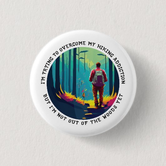 Wandersucht Button (Vorderseite)