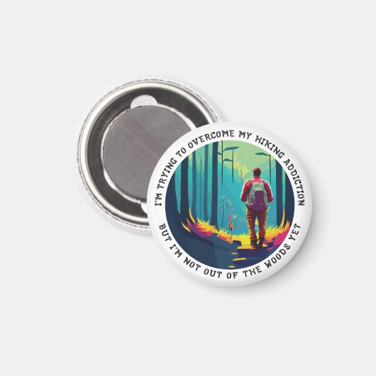 Wandersucht Magnet (Vorderseite/Rückseite)