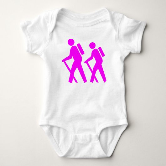 Wandersymbol Baby Strampler (Vorderseite)