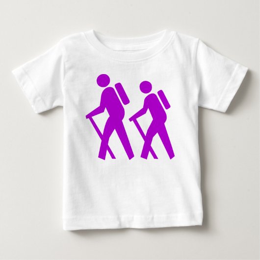 Wandersymbol Baby T-shirt (Vorderseite)