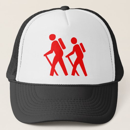 Wandersymbol Truckerkappe (Vorderseite)