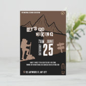 Wandertag Einladung (Stehend Vorderseite)