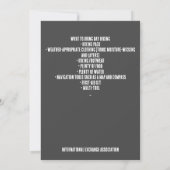 Wandertag Einladung (Rückseite)