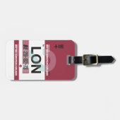 WanderTag - Gepäckmarke Gepäckanhänger (Vorderseite horizontal)