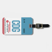 WanderTag - Gepäckmarke Gepäckanhänger (Vorderseite horizontal)