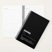 WanderTag - Journey Black Planner 2026 Planer (Anzeige)