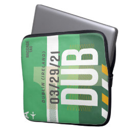 WanderTag - Minimalistischer Laptop-Sieb in Dublin Laptopschutzhülle