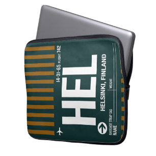 WanderTag - Minimalistischer Laptop-Sieb in Helsin Laptopschutzhülle