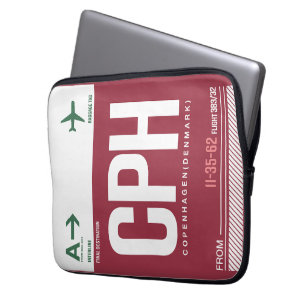 WanderTag - Minimalistischer Laptop-Sieb in Kopenh Laptopschutzhülle