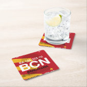 WanderTag Paper-Untersetzer Rechteckiger Pappuntersetzer (Vor Ort)