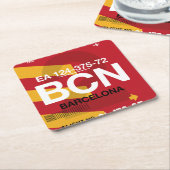 WanderTag Paper-Untersetzer Rechteckiger Pappuntersetzer (angewinkelt)