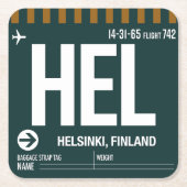 WanderTag Paper-Untersetzer Rechteckiger Pappuntersetzer (Vorderseite)