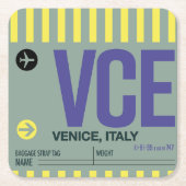 WanderTag Paper-Untersetzer Rechteckiger Pappuntersetzer (Vorderseite)