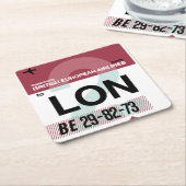 WanderTag Paper-Untersetzer Rechteckiger Pappuntersetzer (angewinkelt)